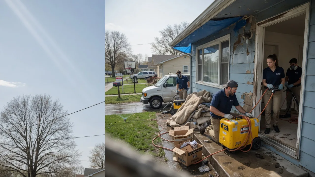 Basement Flood Cleanup in Rialto, CA near me